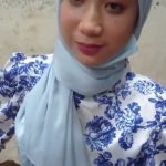 jilbab biru
