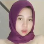hijab polos masih pink