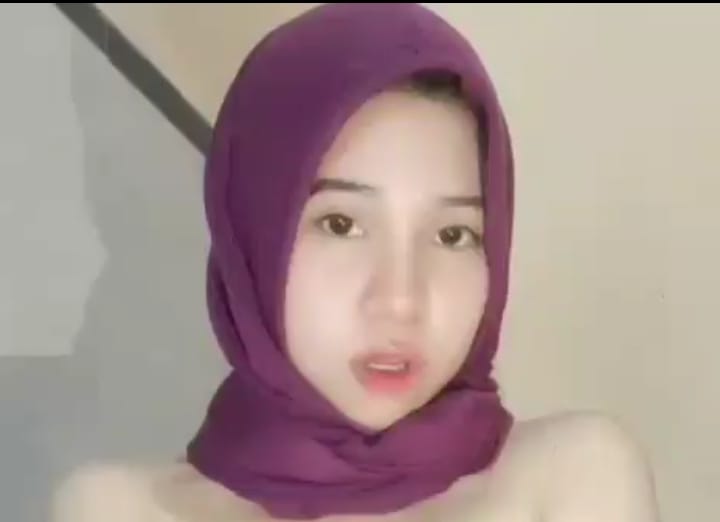 hijab polos masih pink