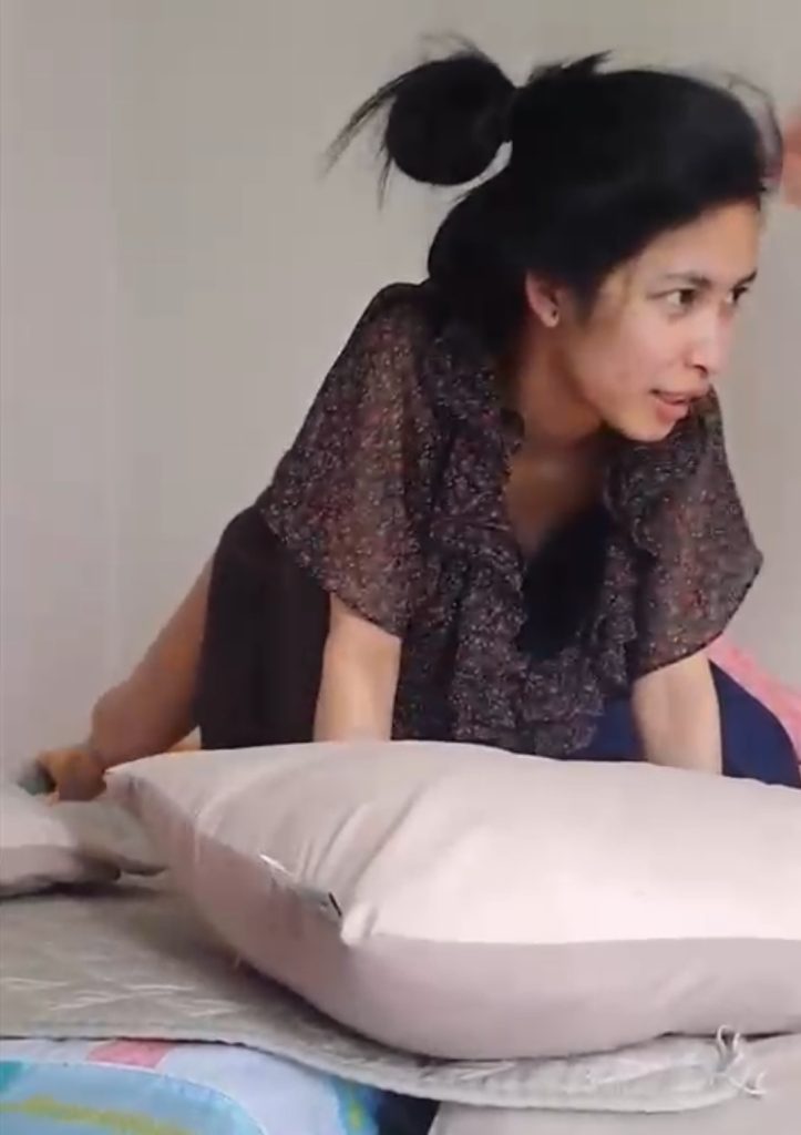 baru bangun langsung iclik