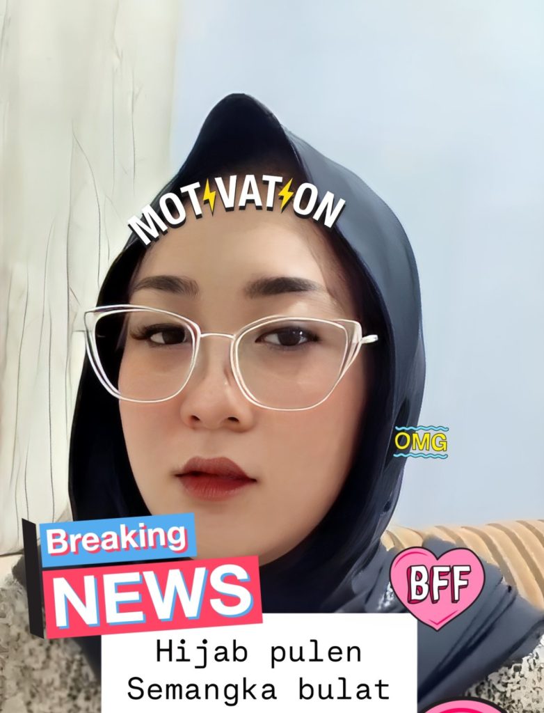 hijab pulen dalam mobil