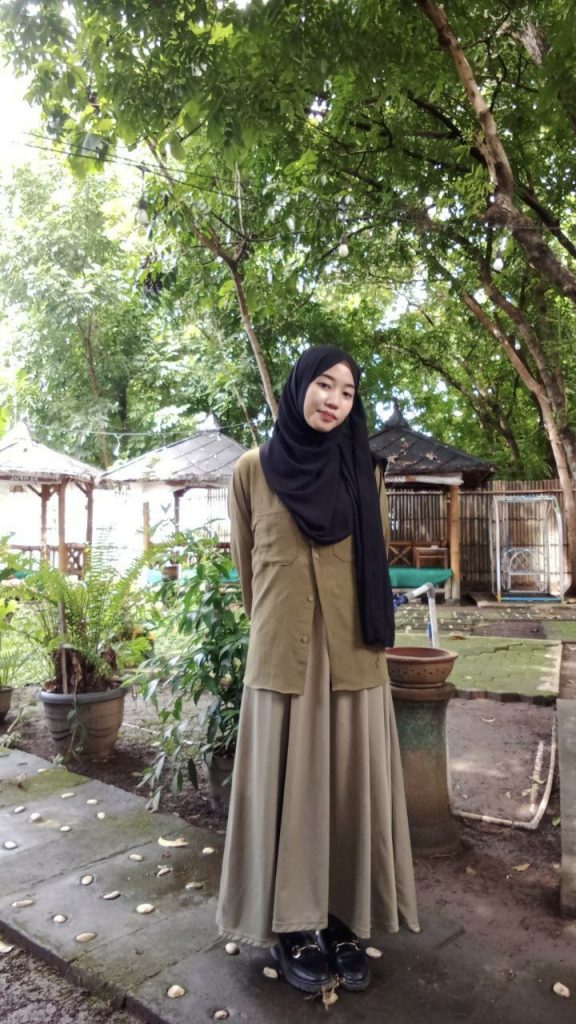 hijab hitam full