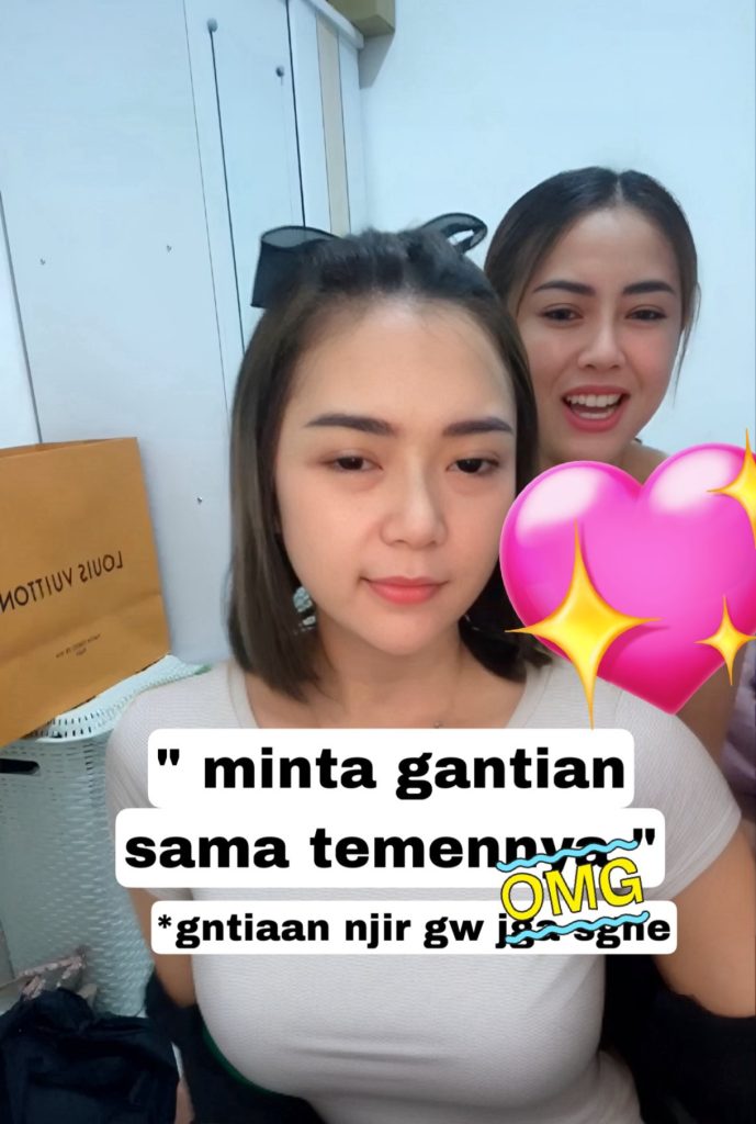 gantian sama temennya